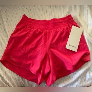 NWT LULULEMON Hotty Hot Shorts 4inch Lined High Rise